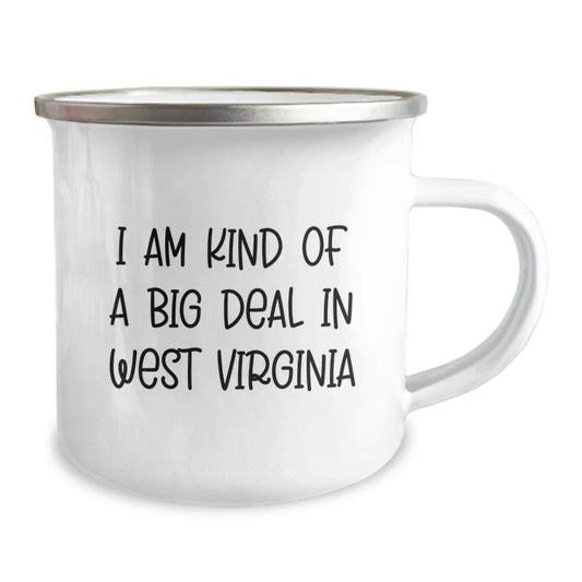 West Virginia Camping Mugs, Funny Gifts from Dad to Family Members on Father's Day, Unique Men's West Virginia Gifts - Image 2