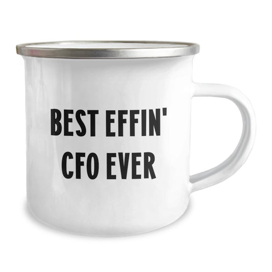 Funny CFO Gifts for Men - Best Effin' Cfo Ever Valentine's Unique Camping Mug for CFO, Friends, Family, Coworkers - Image 2