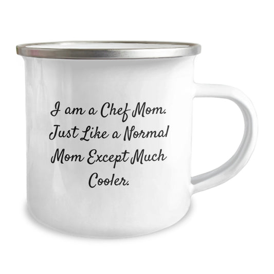 Funny Chef Gifts from Mom - I'm a Chef Mom, Much Cooler Gifts for Chef Friends and Family on Birthday - Image 2