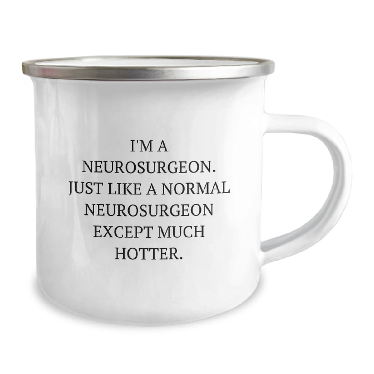 Neurosurgeon Camping Mug 12oz – Birthday Gift for Coworkers – Idea - Image 2