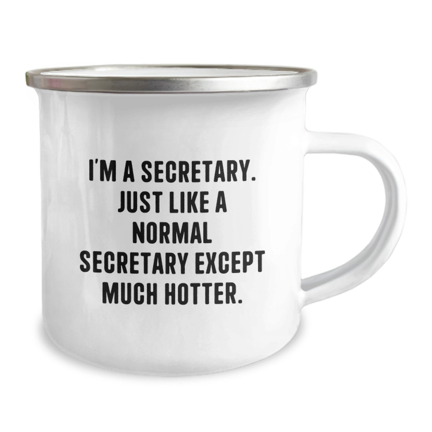 Birthday Gift for Her Secretary Camping Mug Present - Image 2
