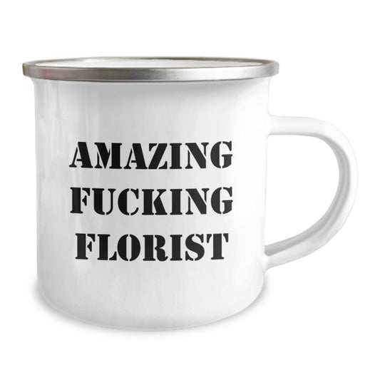 Funny Gifts from 'Amazing F--king Florist' for Florist Men Birthday Unique Gifts - Image 2