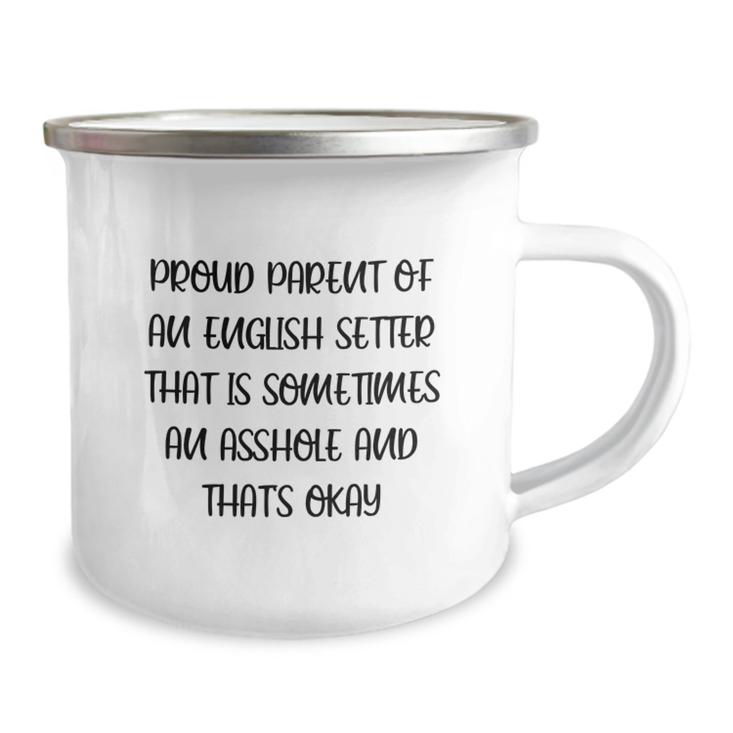 English Setter Keepsake Camping Mug for Him Birthday Gift Proud Parent - Image 2