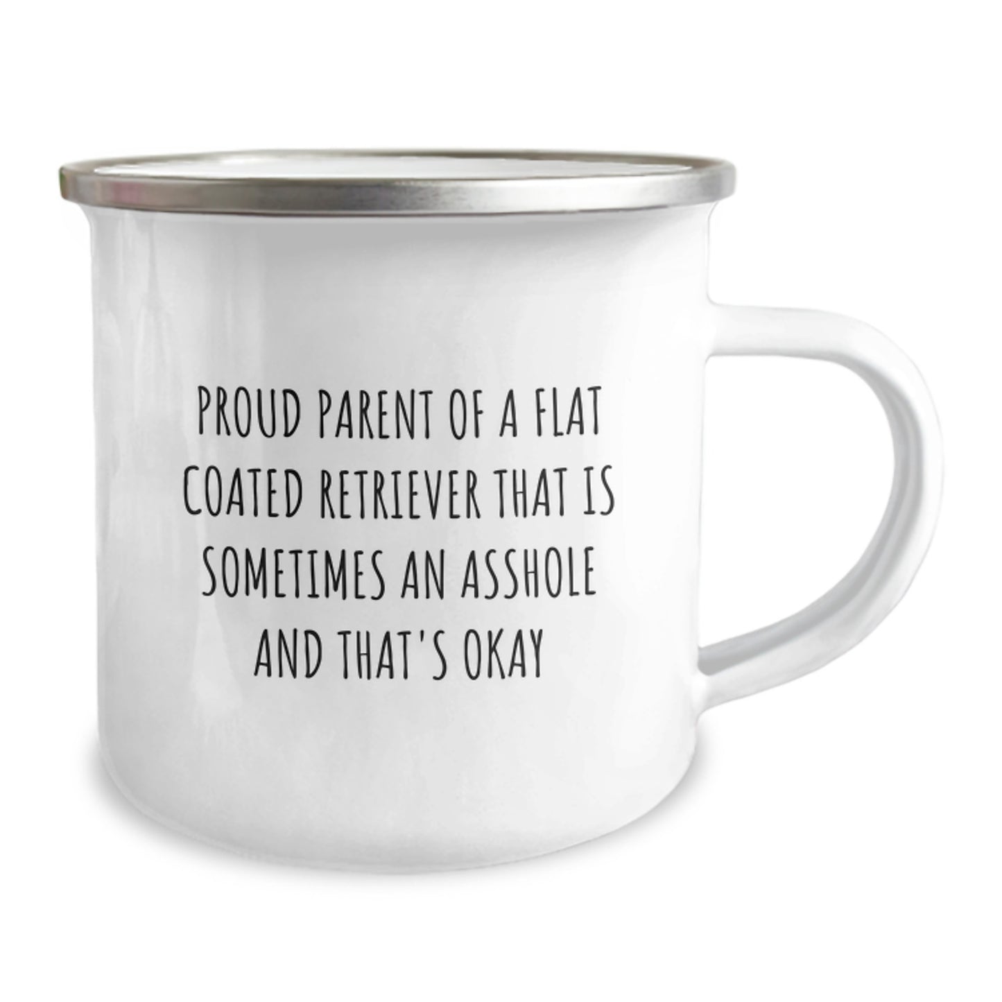 Funny Flat Coated Retriever Dog Gifts from Men to Proud Parent of Flat Coated Retriever - Camping Mug for Mom on Mother's Day Unique Gifts - Image 2