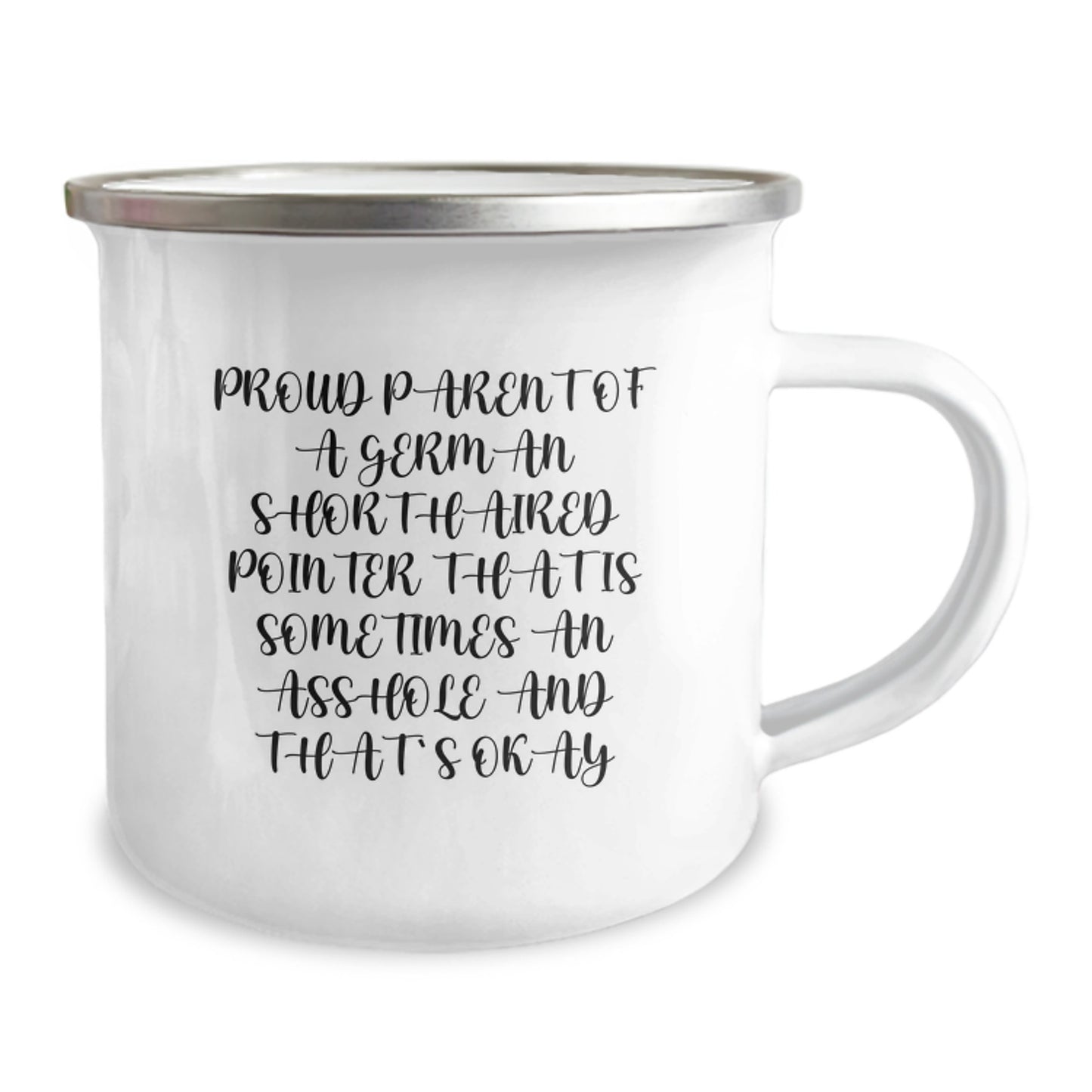 Funny German Shorthaired Pointer Dog Gifts from Family for Mom - Proud Parent Camping Mug - Mom's Day Unique Gifts - Image 2