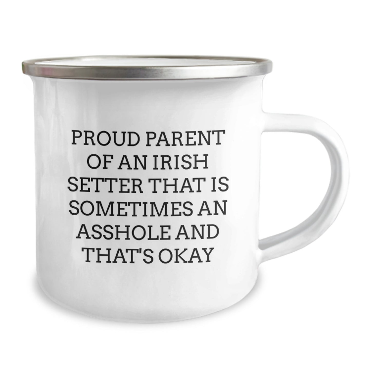 Birthday Gift Irish Setter Camping Mug Daily Idea for Coworkers - Image 2