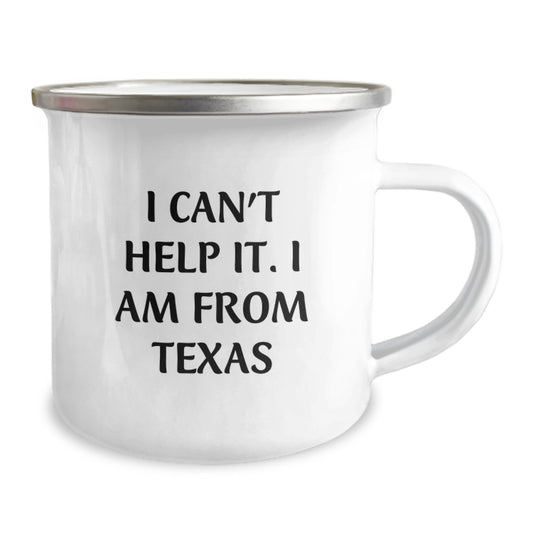 Texas Camping Mug for Texas Lovers, Funny Gift for Friends, Coworkers, Family, Unique Graduation Gifts from Texas - Image 2