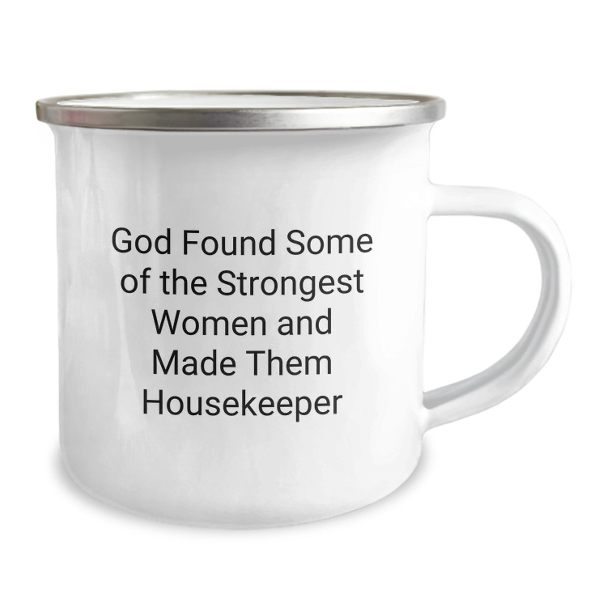 Funny Housekeeper Camping Mug Quotes Gifts from Friends for Women Birthday - Image 2