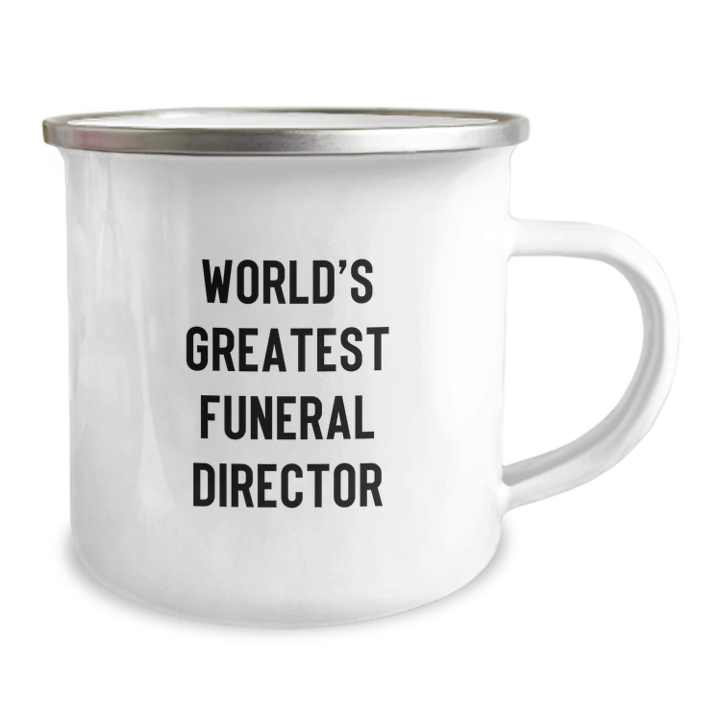 Birthday Gift Camping Mug for Her – Present World's Greatest Funeral - Image 2