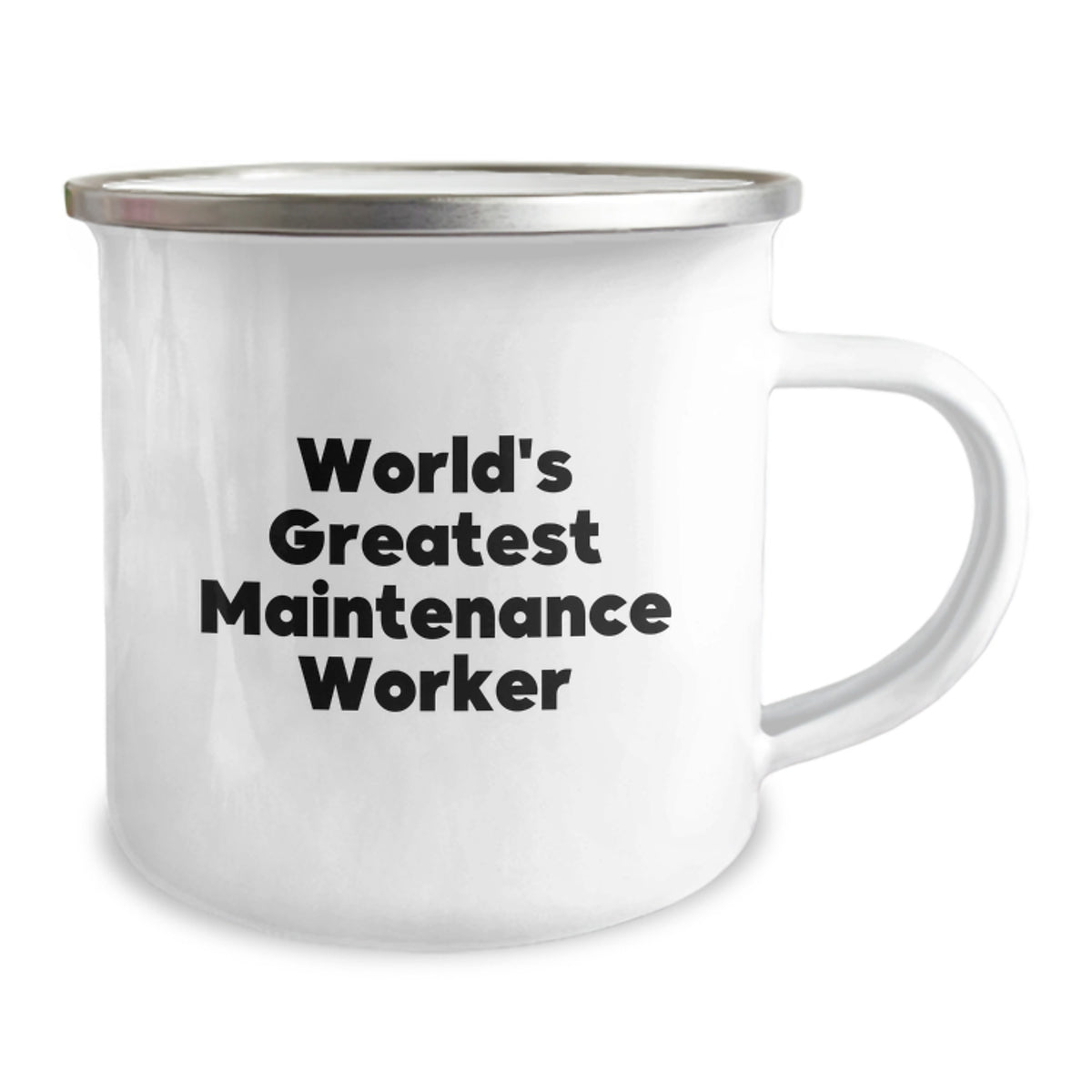 Keepsake Camping Mug Gift for Him - World's Greatest Maintenance Worker - Image 2