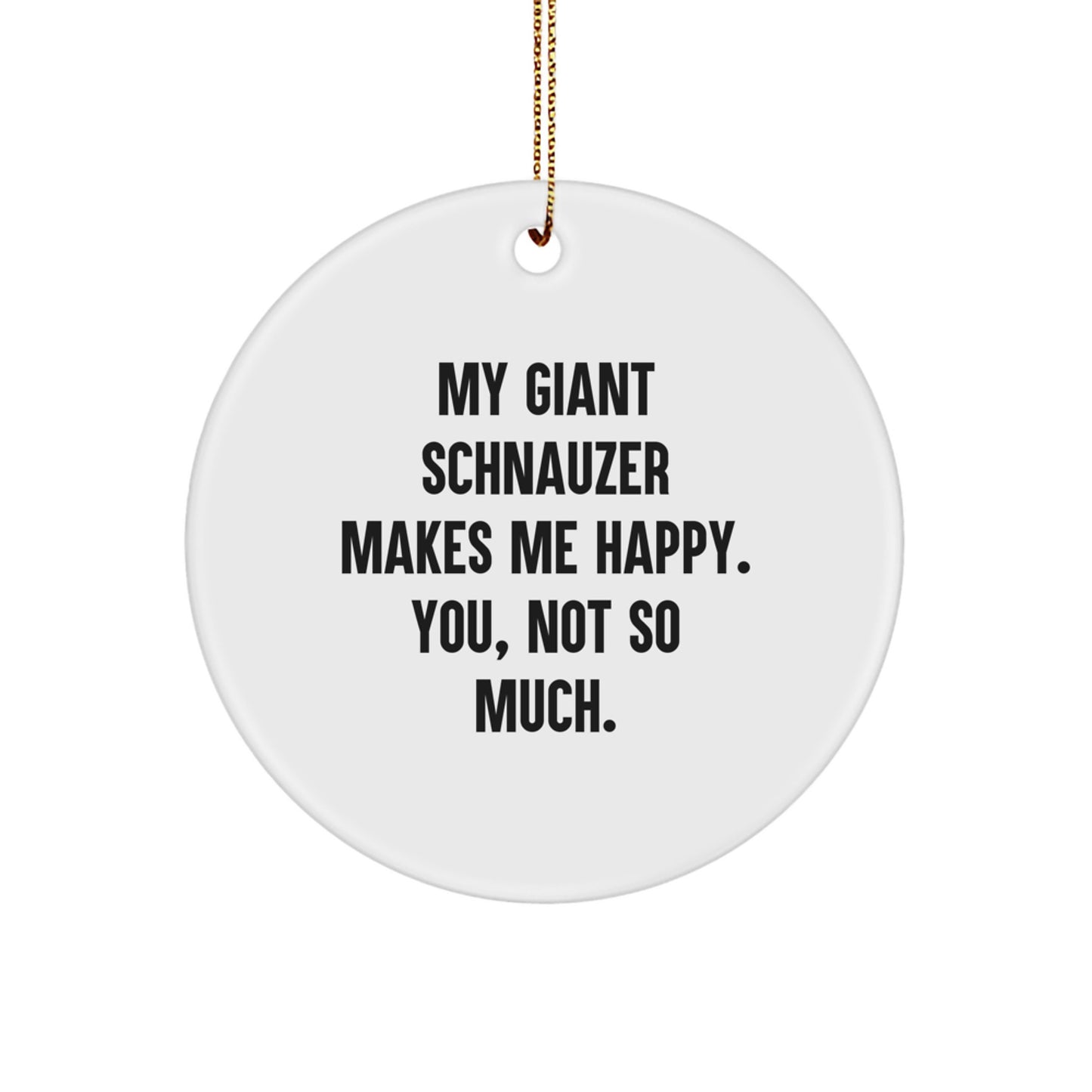 Funny Giant Schnauzer Dog Gifts for Men Women Christmas Unique Presents from Friends and Family - Image 1