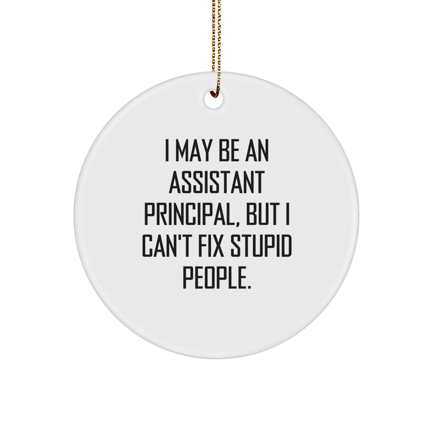 Christmas Unique Gift Assistant Principal Ornament May Be An Assistant - Image 1