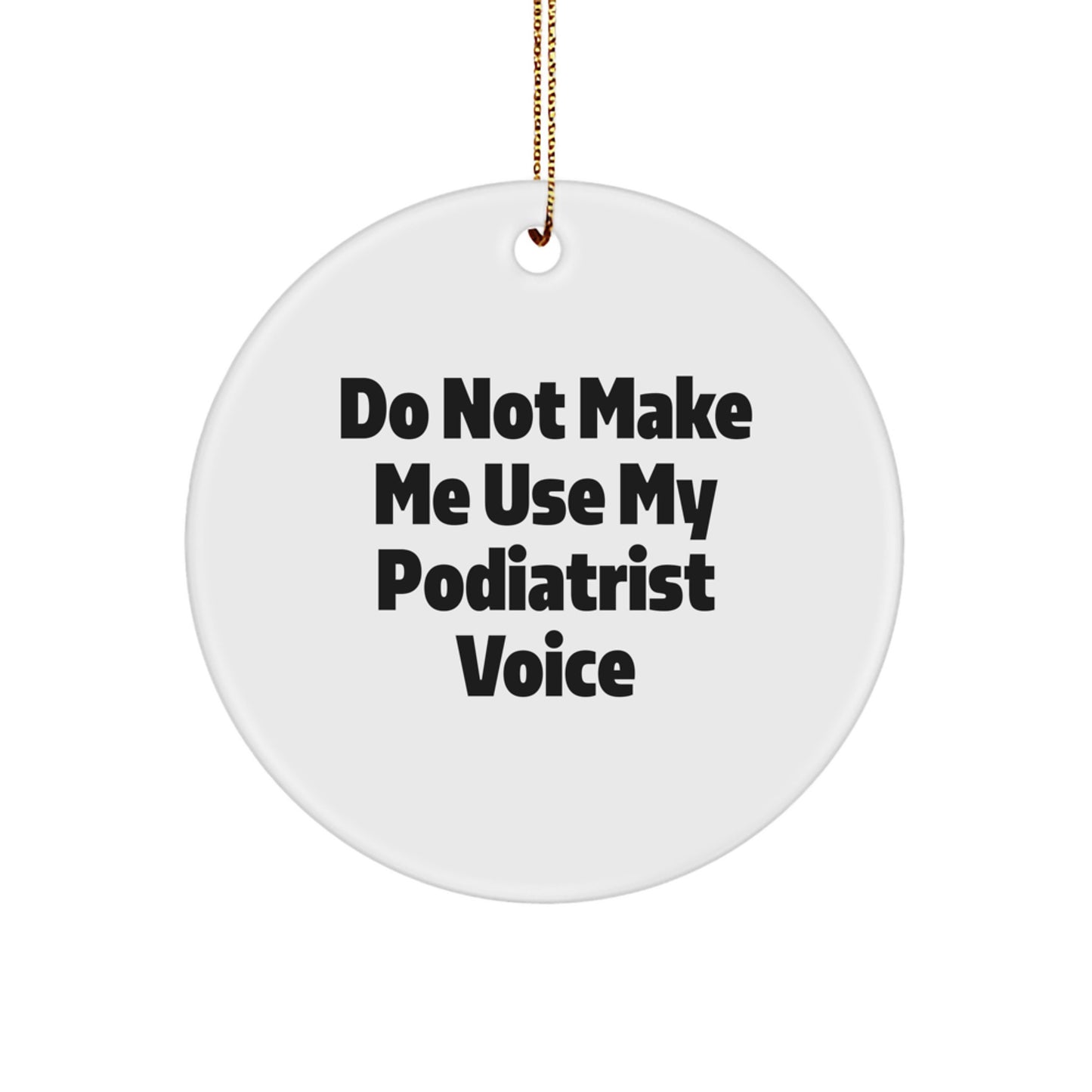 Podiatrist Favorite Christmas Ornament for Kids Gift - Image 1