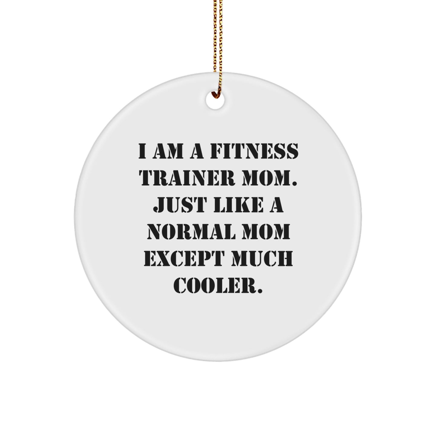 Cool Fitness Trainer Mom Gifts from Friends for Fitness Trainers Christmas Unique Present - Image 1