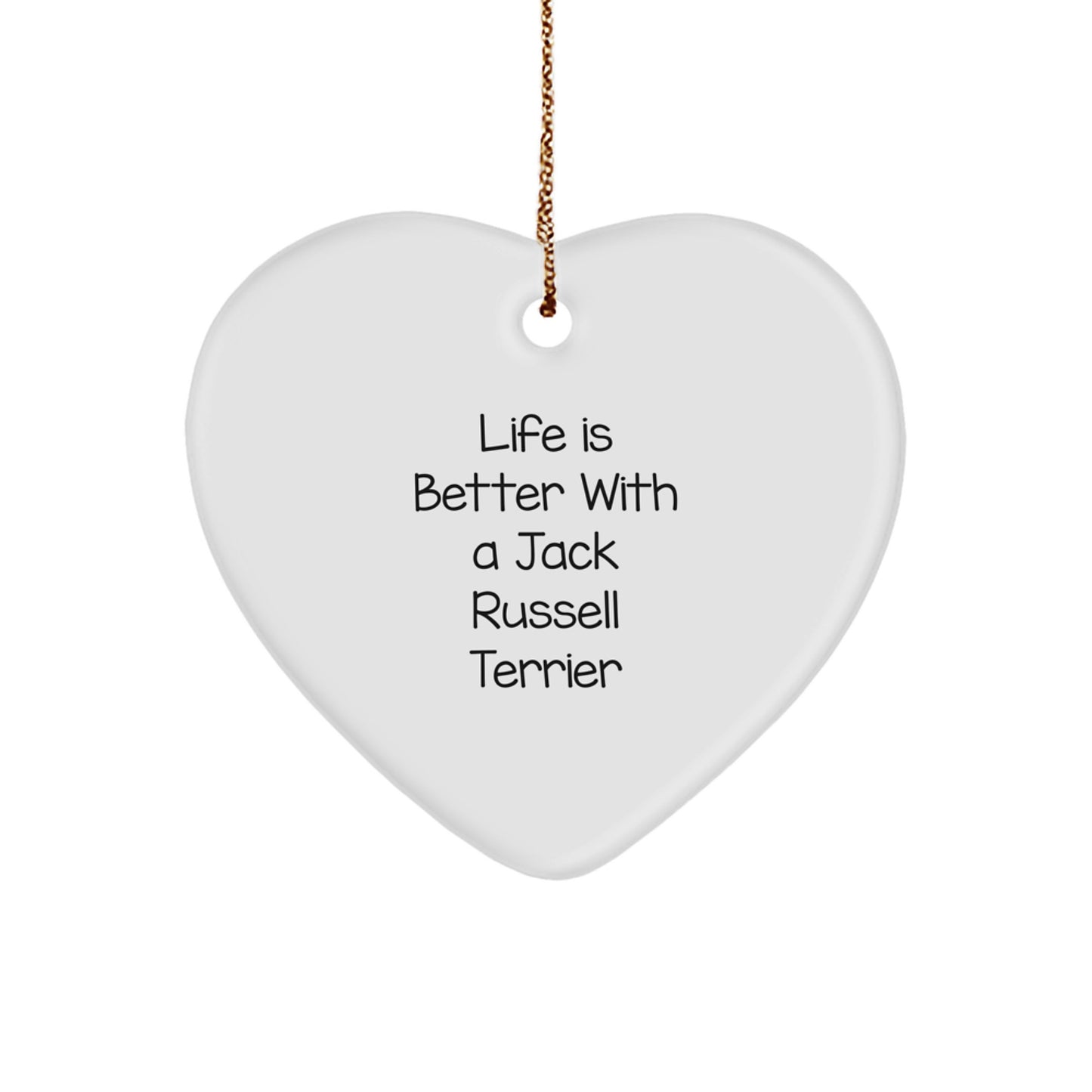 Funny Jack Russell Terrier Dog Christmas Unique Gifts from Men to Women Friends Family - Image 1