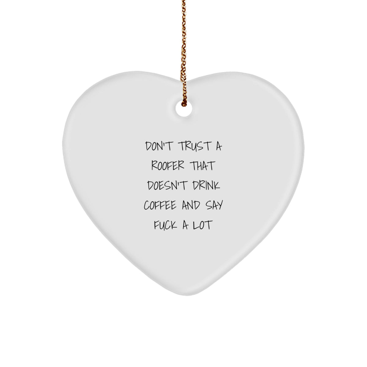 Favorite Roofer Christmas Ornament Gift for Kids - Image 1
