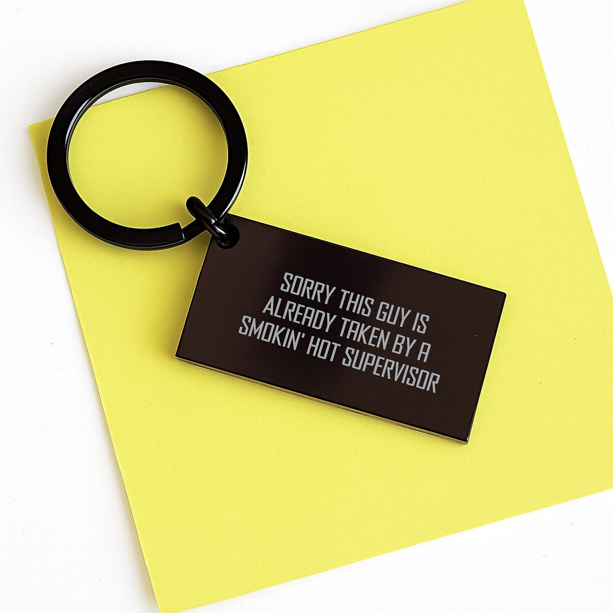 Funny Supervisor Keychain Gifts from Friends Unique Romantic Valentine's Presents for Supervisor - Image 3