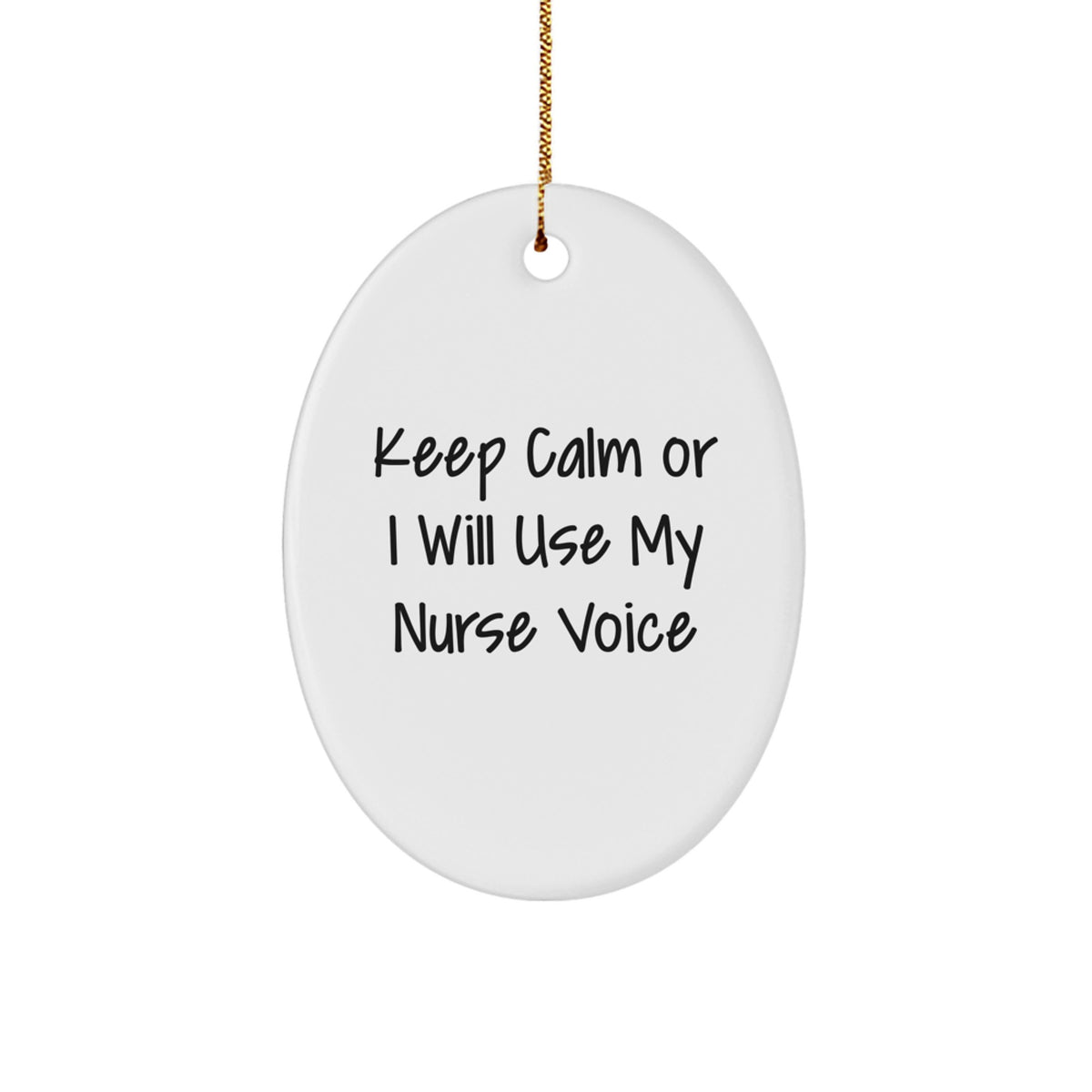 Nurse Keepsake Christmas Ornament for Him Gift - Image 1