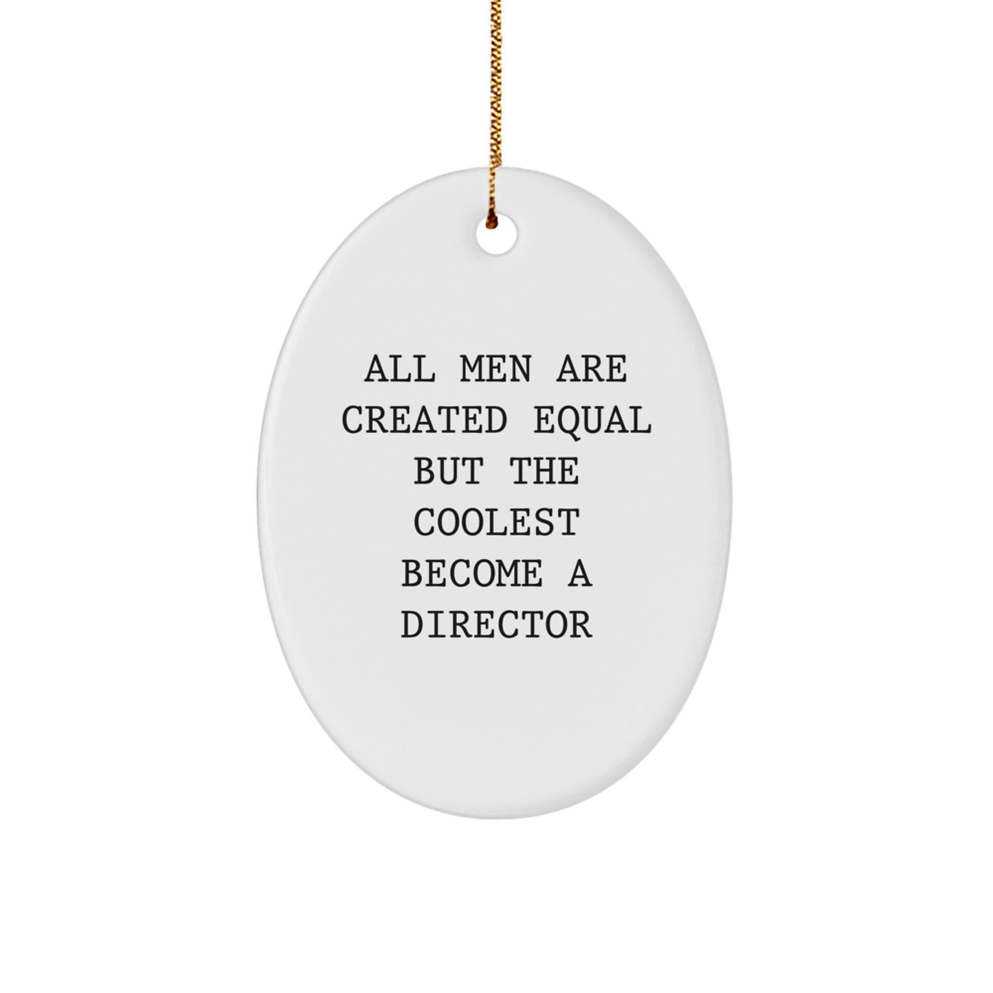 Director Novelty Christmas Ornament for Friends Gift – Surprising - Image 1