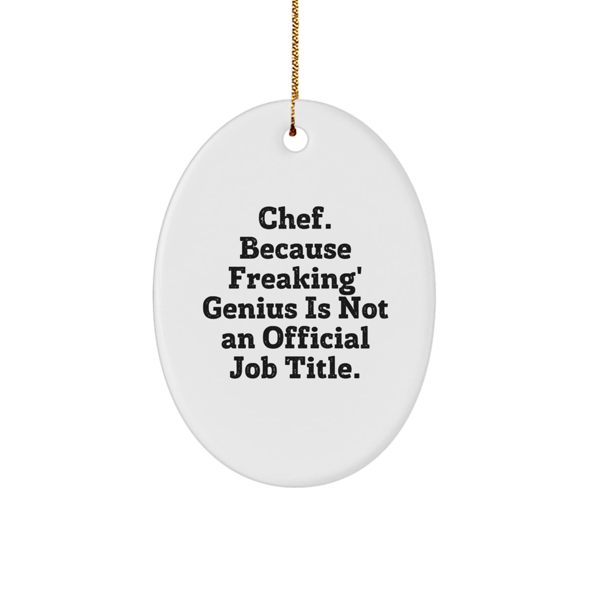 Chef Keepsake Christmas Ornament for Him Gift – Festive Kitchen Tribute - Image 1