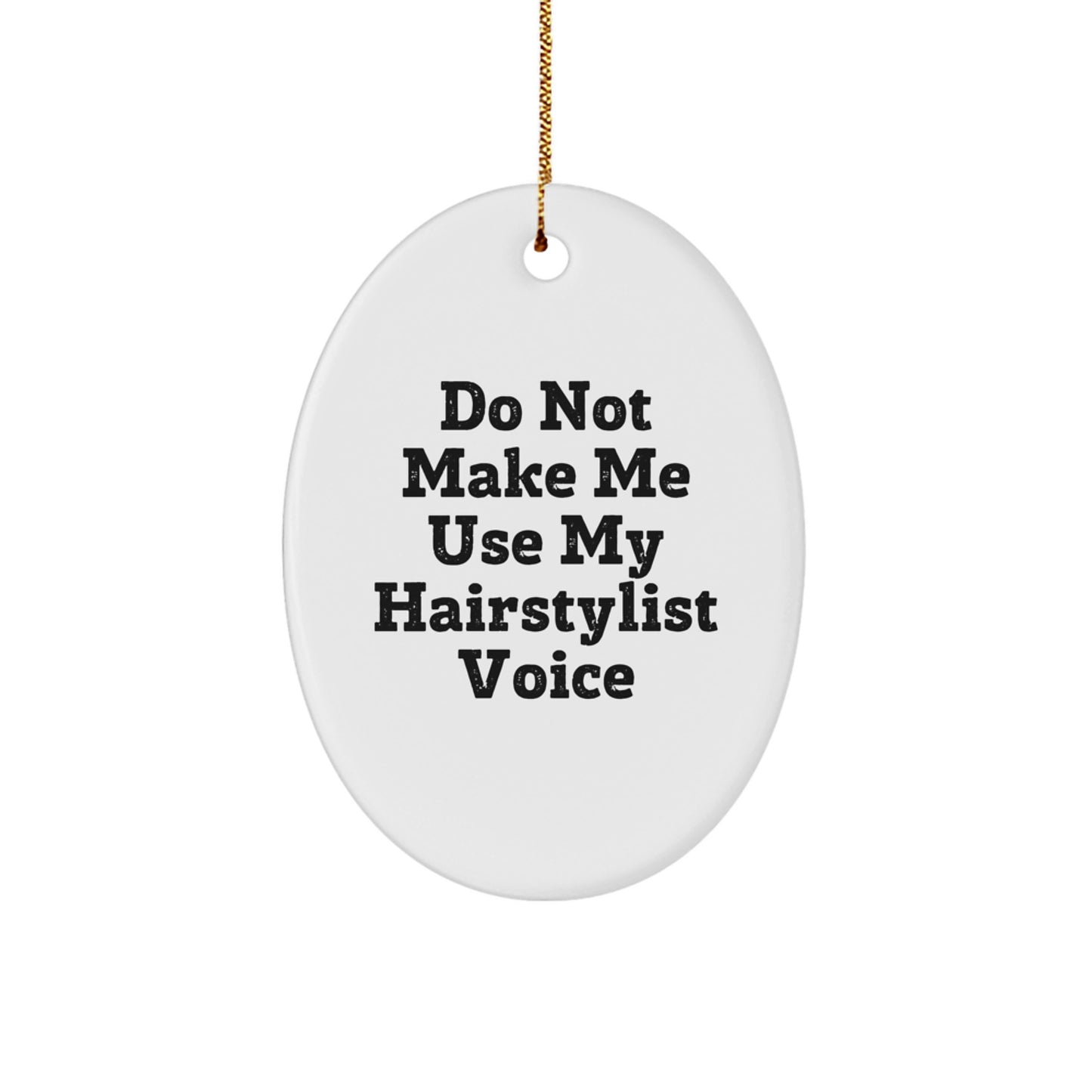 Hairstylist Keepsake Christmas Ornament for Him Holiday Special Gift - Image 1