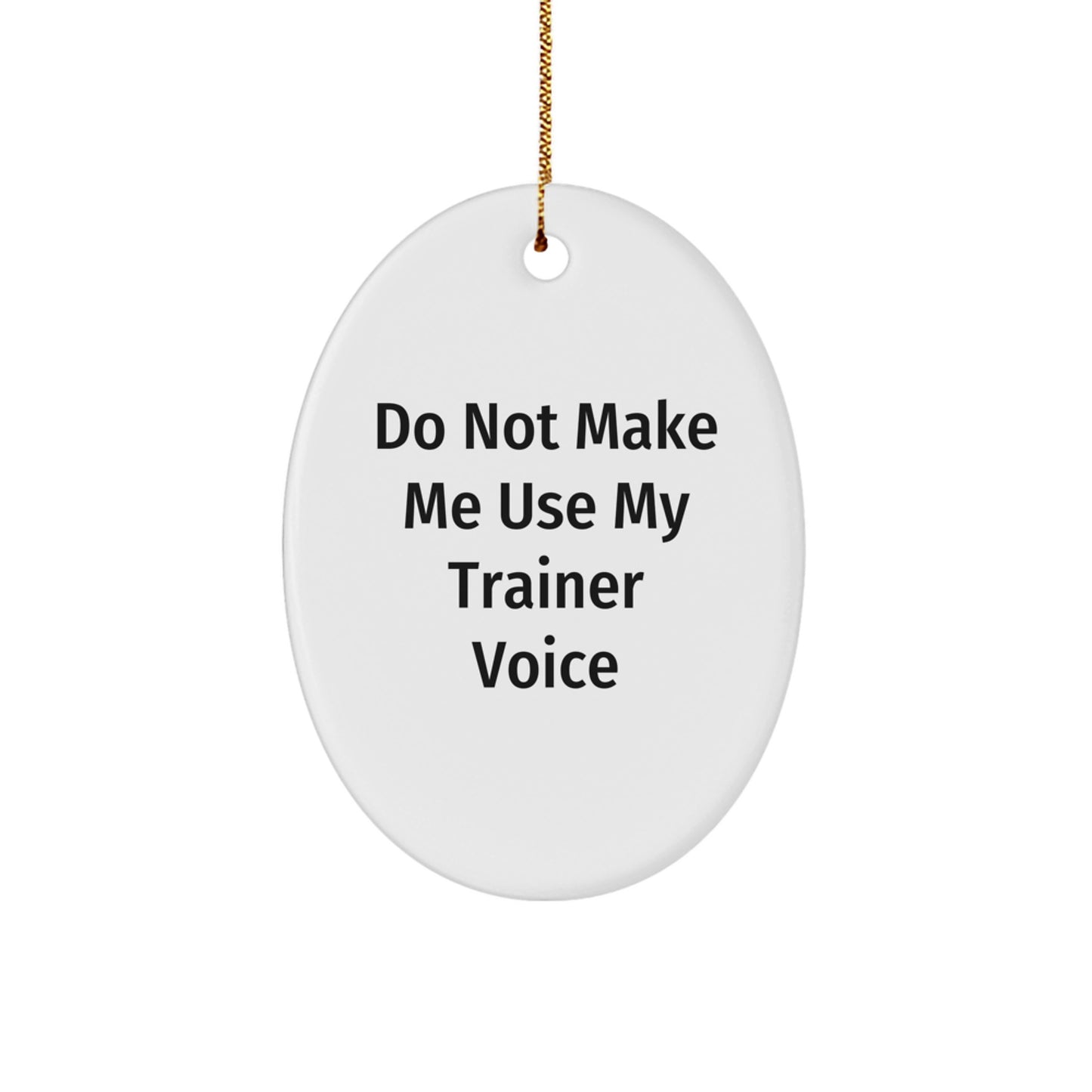 Trainer Christmas Ornament Surprise for Family Gift - Image 1