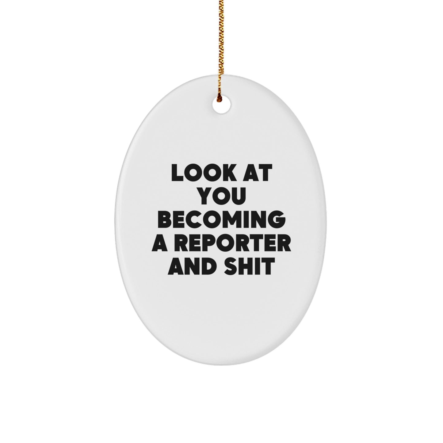 Family Treasure Reporter Christmas Ornament Gift - Image 1