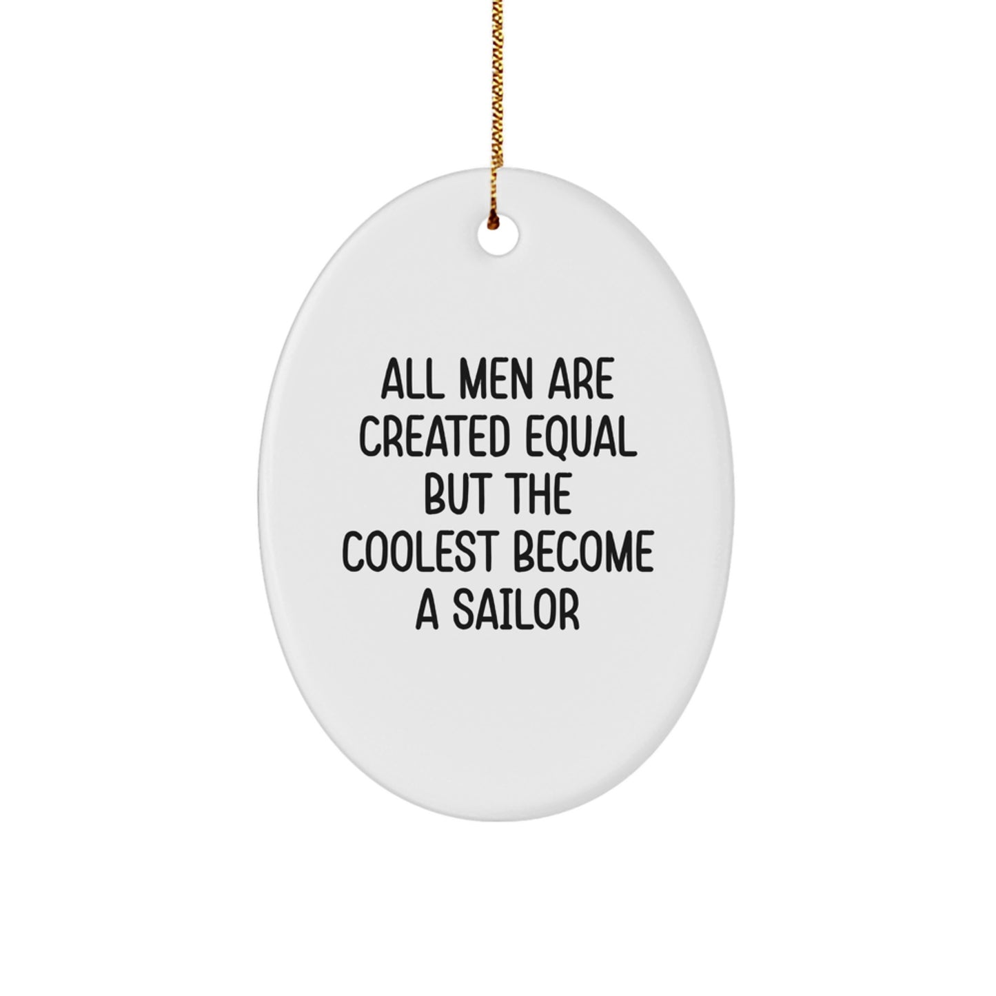 Sailor Novelty Christmas Ornament Gift for Friends - Image 1