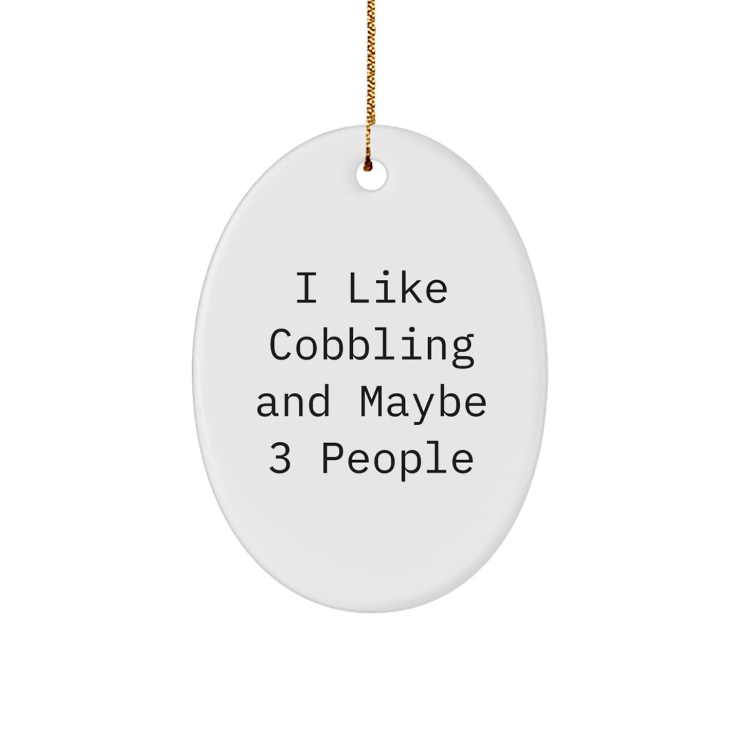 Novelty Cobbling Christmas Ornament Gift for Friends - Image 1