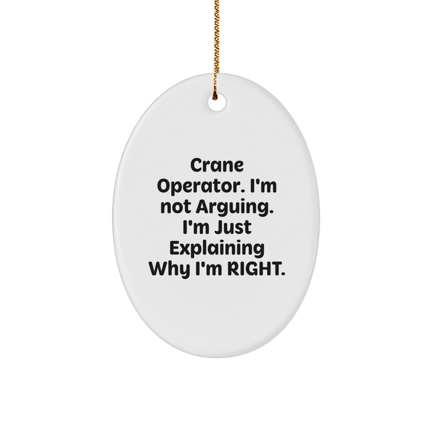Funny Crane Operator Gifts from Friends for Men on Christmas Unique - Image 1
