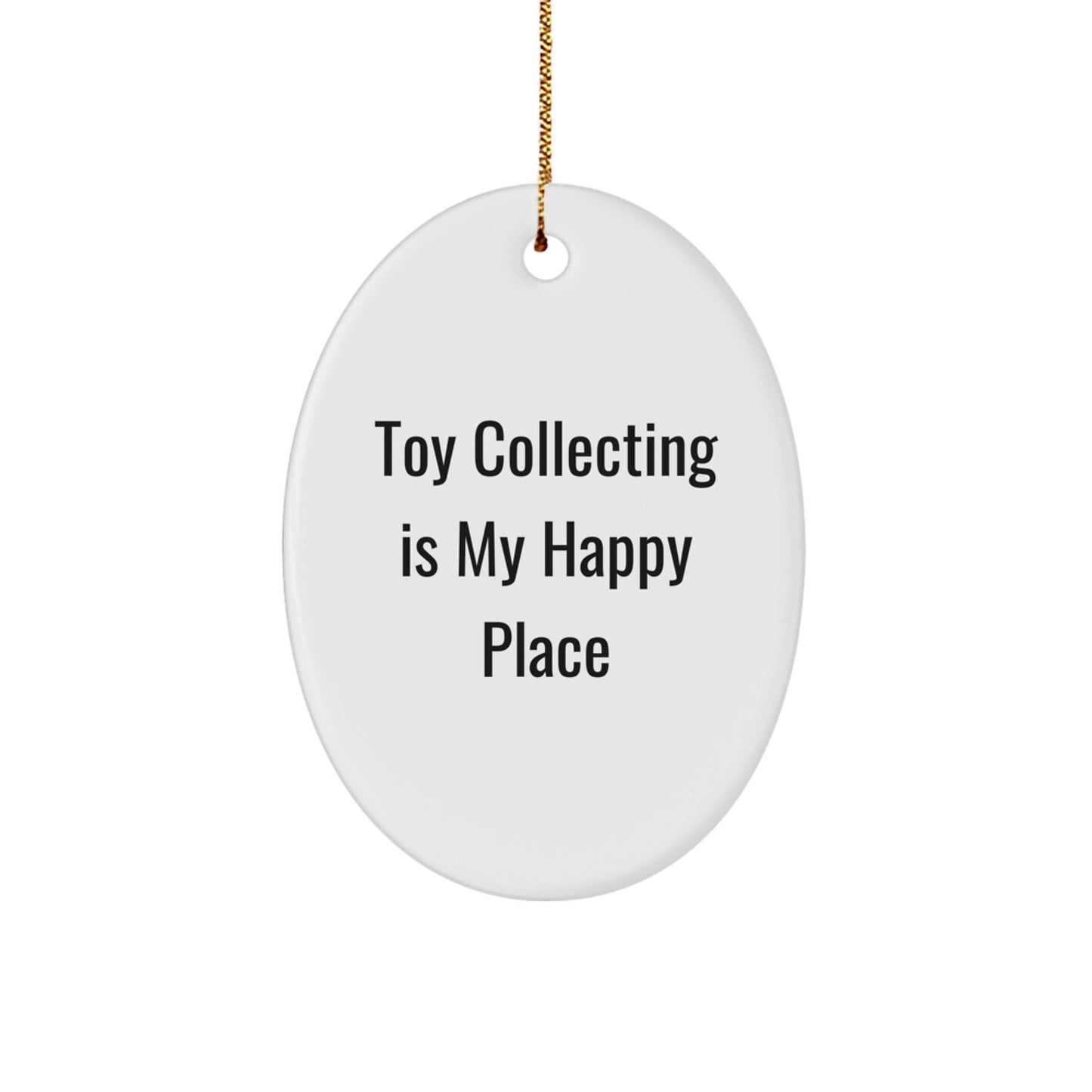 Funny Toy Collecting Gifts for Women from Family - Oval Ornament Decorations for Christmas Unique Gifts - Image 1