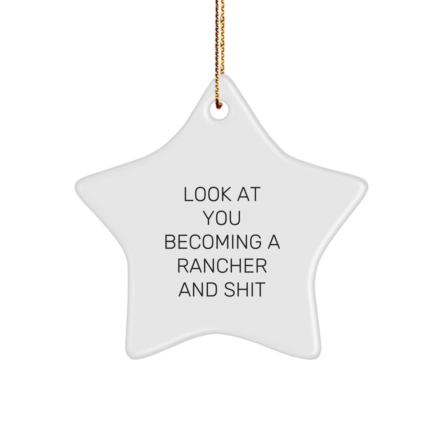 Rancher Favorite Star Ornament for Kids Christmas Gift - Image 1