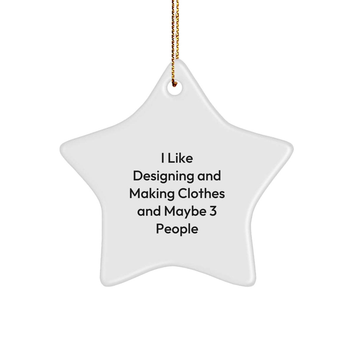 Christmas Gift for Her Present Designing and Making Clothes Star - Image 1