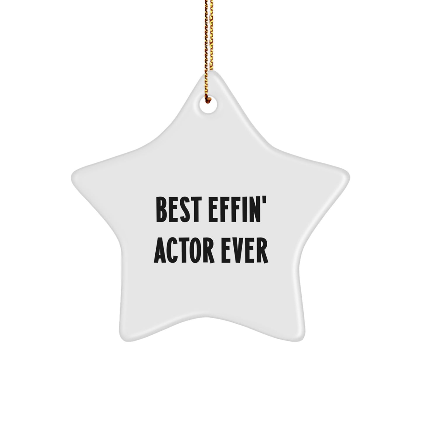 Funny Actor Star Ornament Gifts from Friends for Men, Unique Christmas Unique Gift Ideas - Image 1