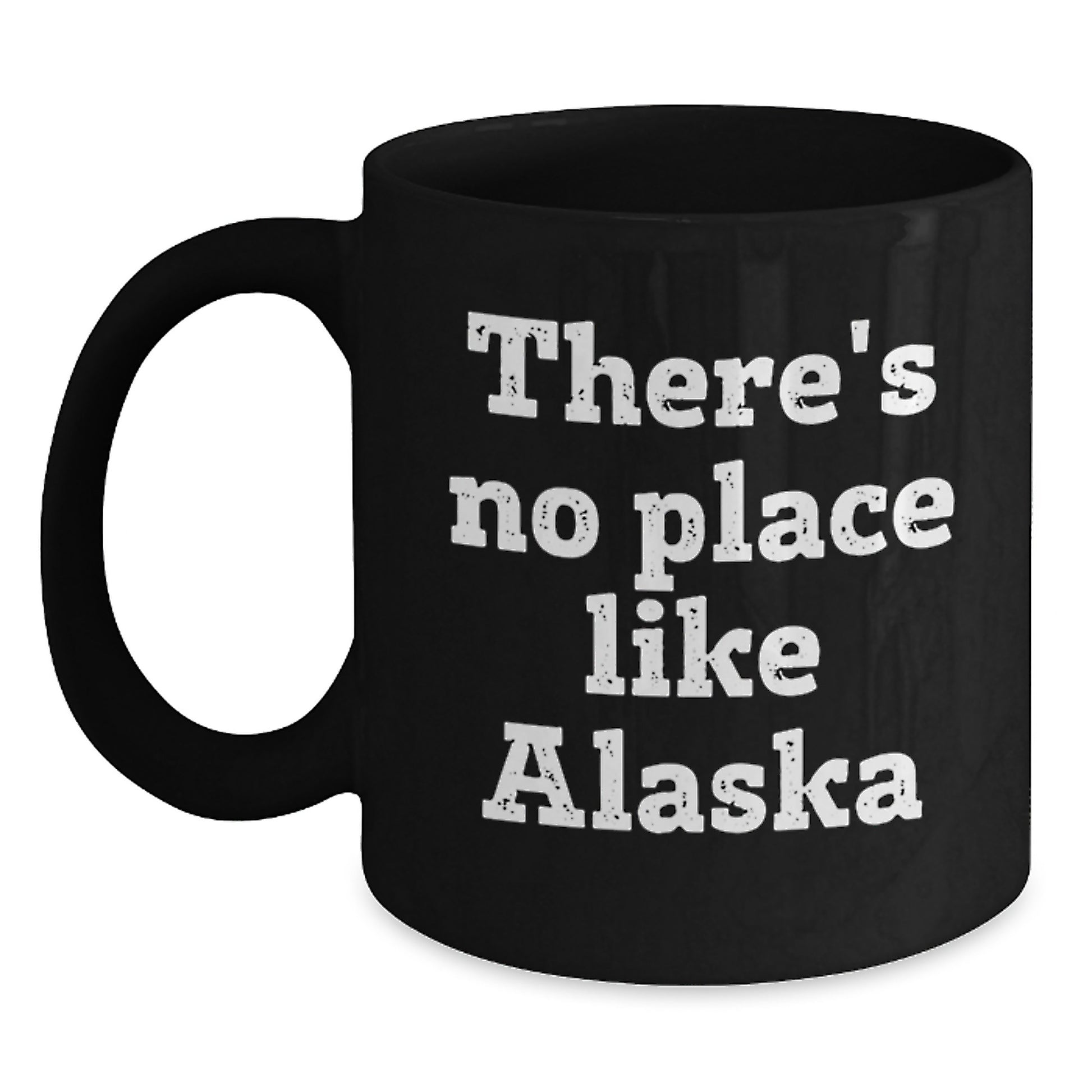 Alaska Gifts for Men Funny Black Coffee Mug from Alaska Lovers for Graduation Unique - Main