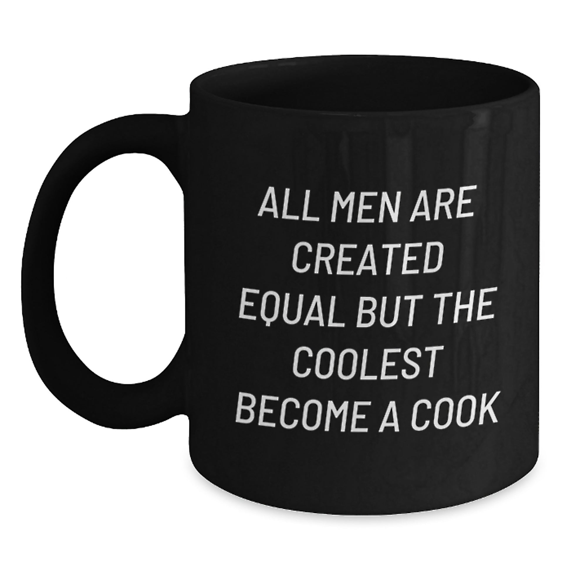 Funny Cook Quote Black Coffee Mugs Gifts for Dad from Family on Father's Day Unique - Main
