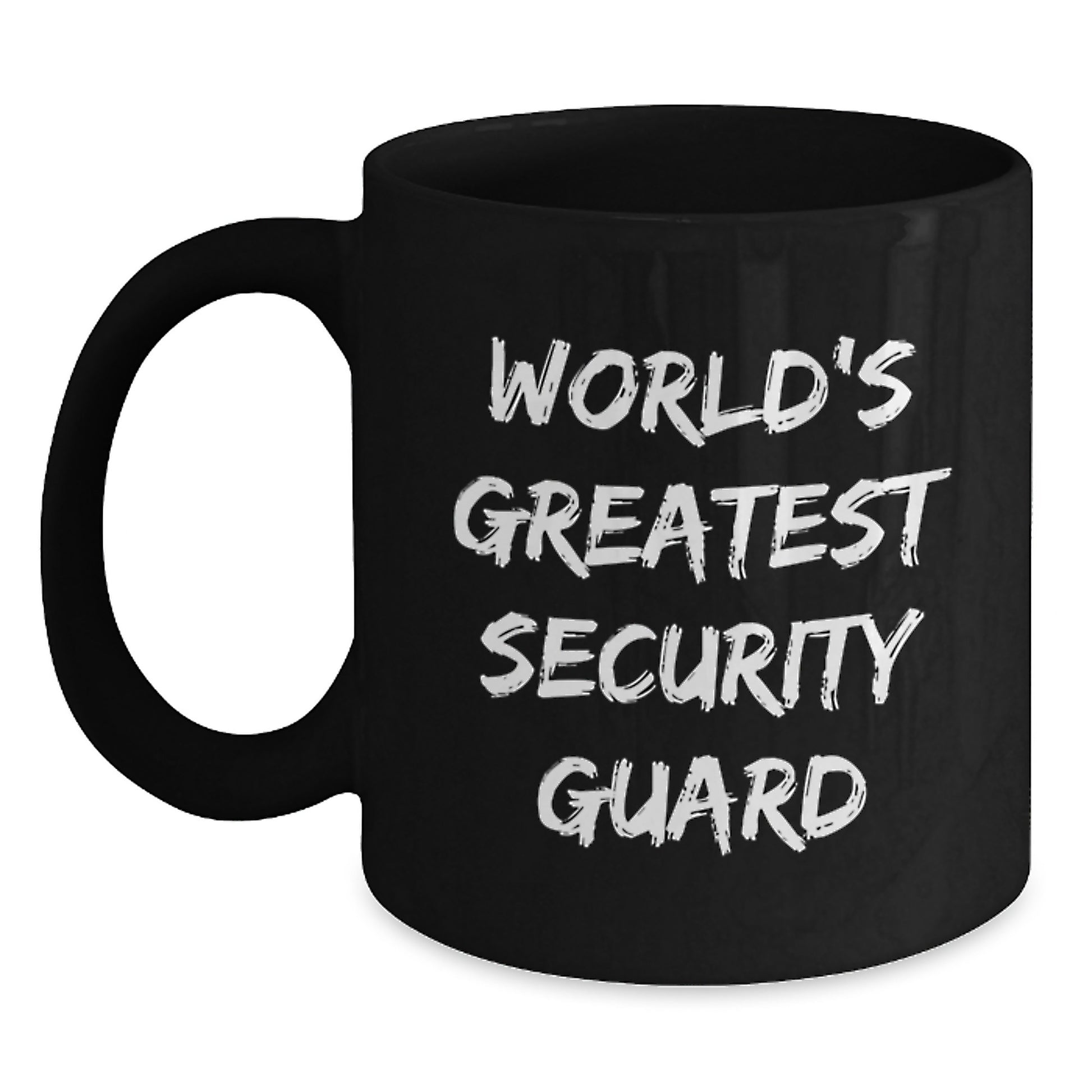 World's Greatest Security Guard Funny Mugs Gifts for Security Guards Men from Family and Friends on Graduation Day - Main