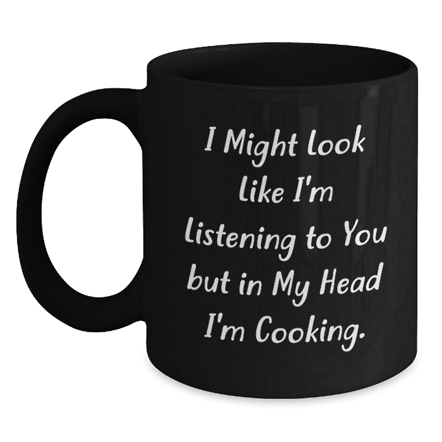 Funny Cooking Quotes Black Coffee Mugs for Graduation Unique Gifts from Friends to Men - Main