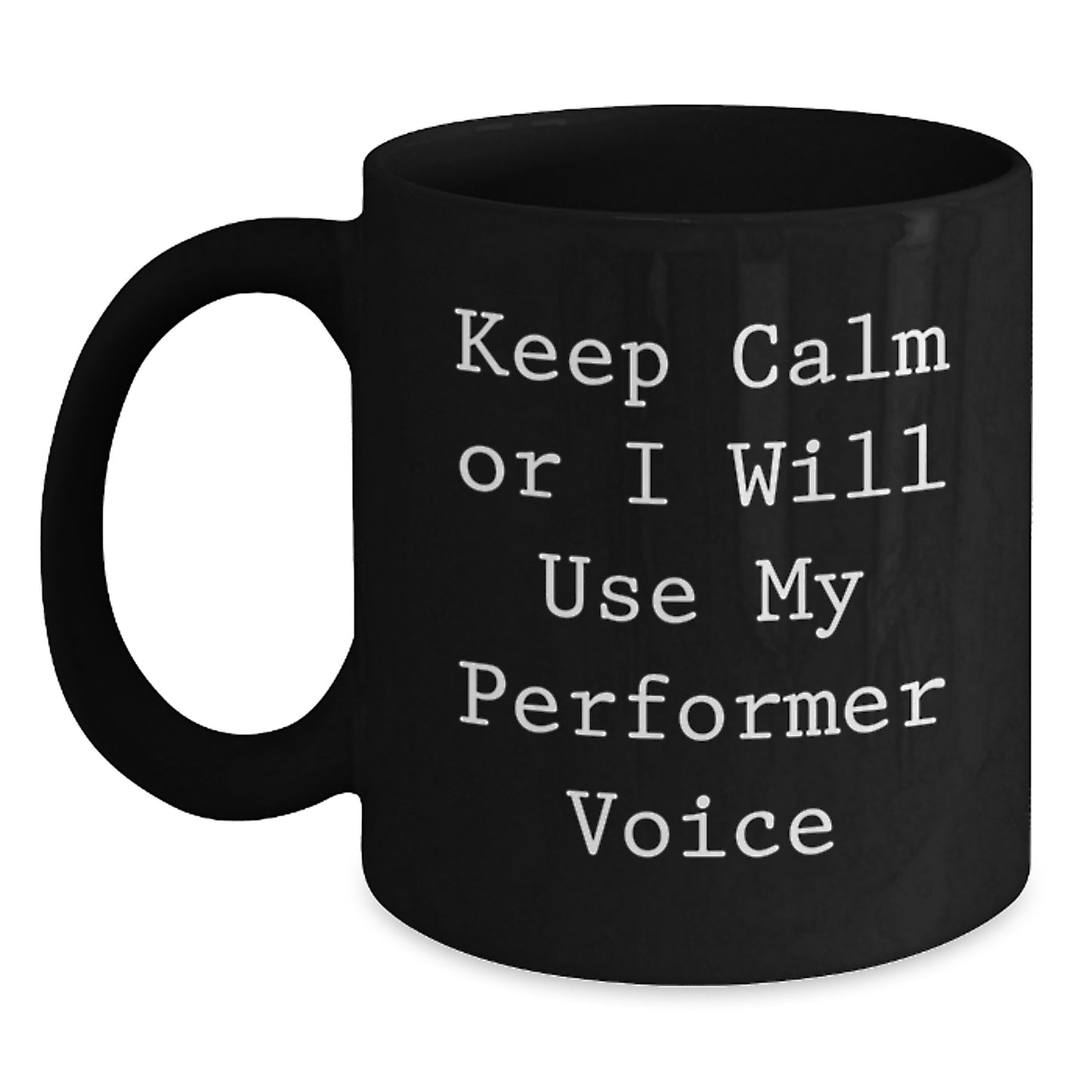Performer Keepsake Black Coffee Premium Mug for Him Birthday Gift - Main