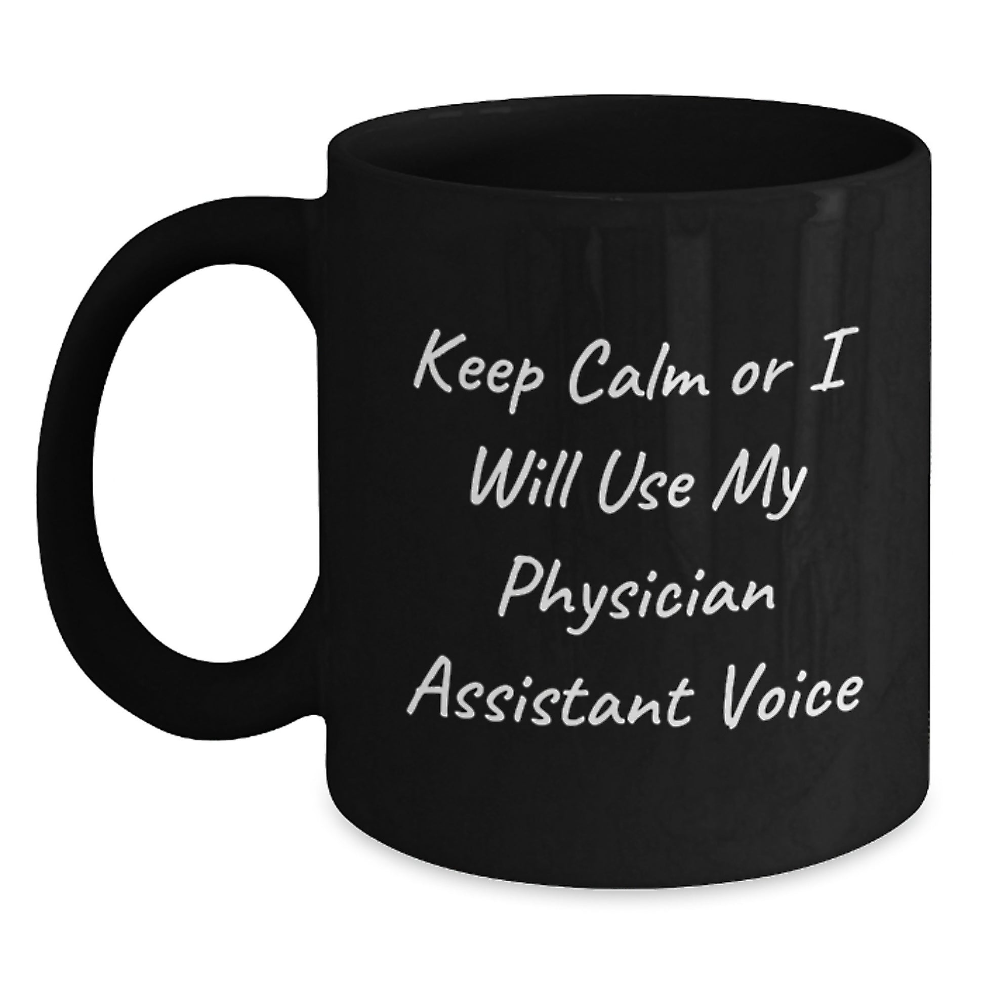 Funny Physician Assistant Gifts for Men, Unique Black Coffee Mugs for Graduation, Gifts from Friends for Physician Assistant - Main