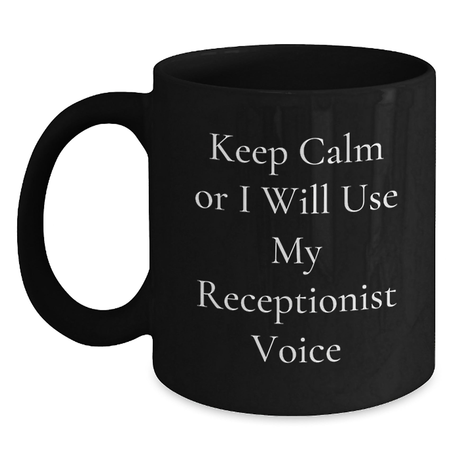 Receptionist Keepsake Mug for Him Birthday Gift with 11oz Ceramic - Main