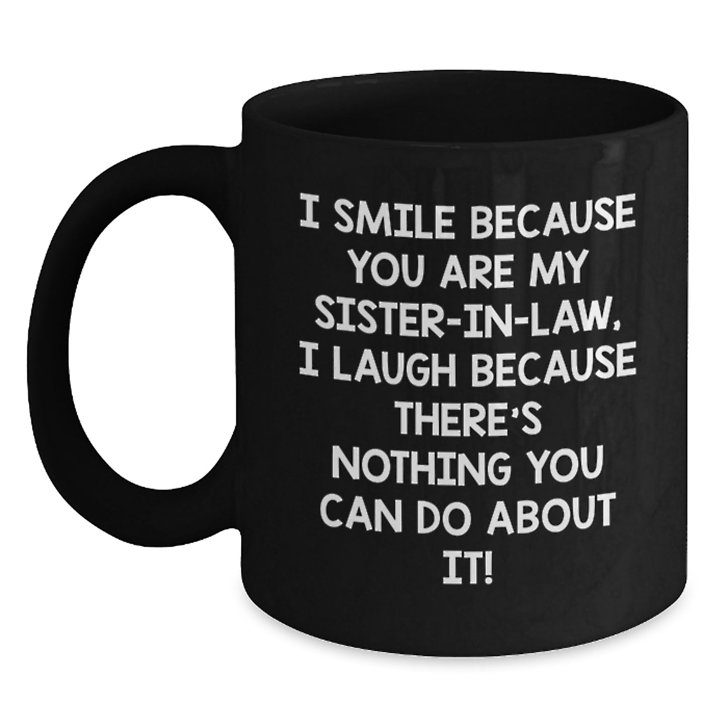 Funny Sister-in-law Gifts Black Coffee Mugs Graduation Unique Gifts from Men Women Friends Family - Main