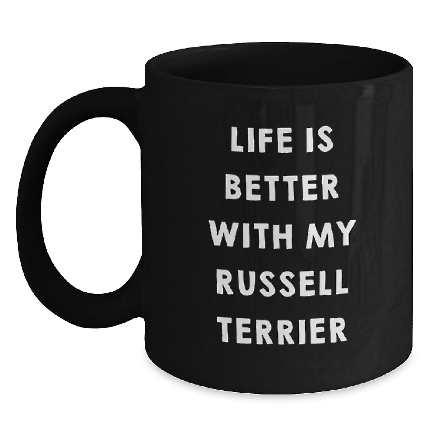 Russell Terrier Keepsake Coffee Mug for Him Surprise Birthday Gift - Main