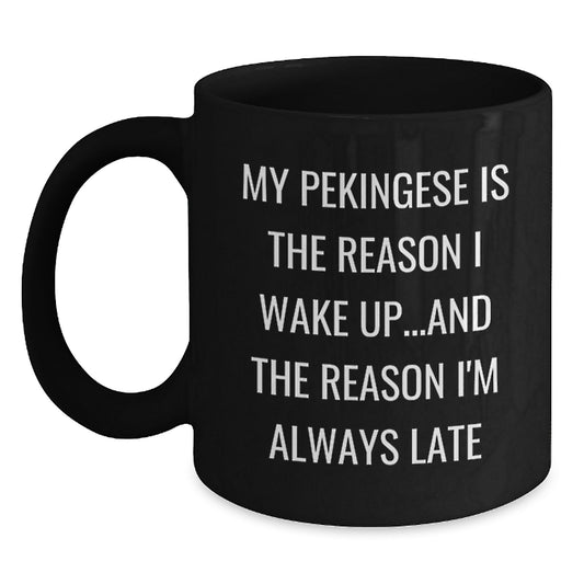 Funny Pekingese Dog Gifts for Men, Women, Coworkers, Friends, Family - Pekingese Dog Coffee Mug, Birthday Unique Gifts from Men, Women - Main
