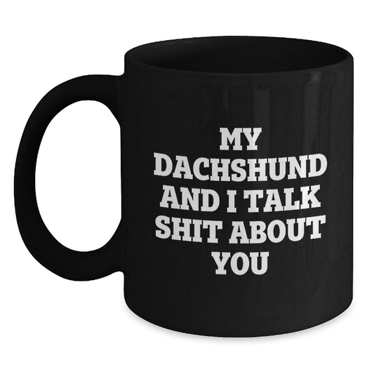 Funny Dachshund Dog Gifts for Men Friends and Family, Dachshund Graduation Unique Gifts from Friends for Dachshund Lovers - Main