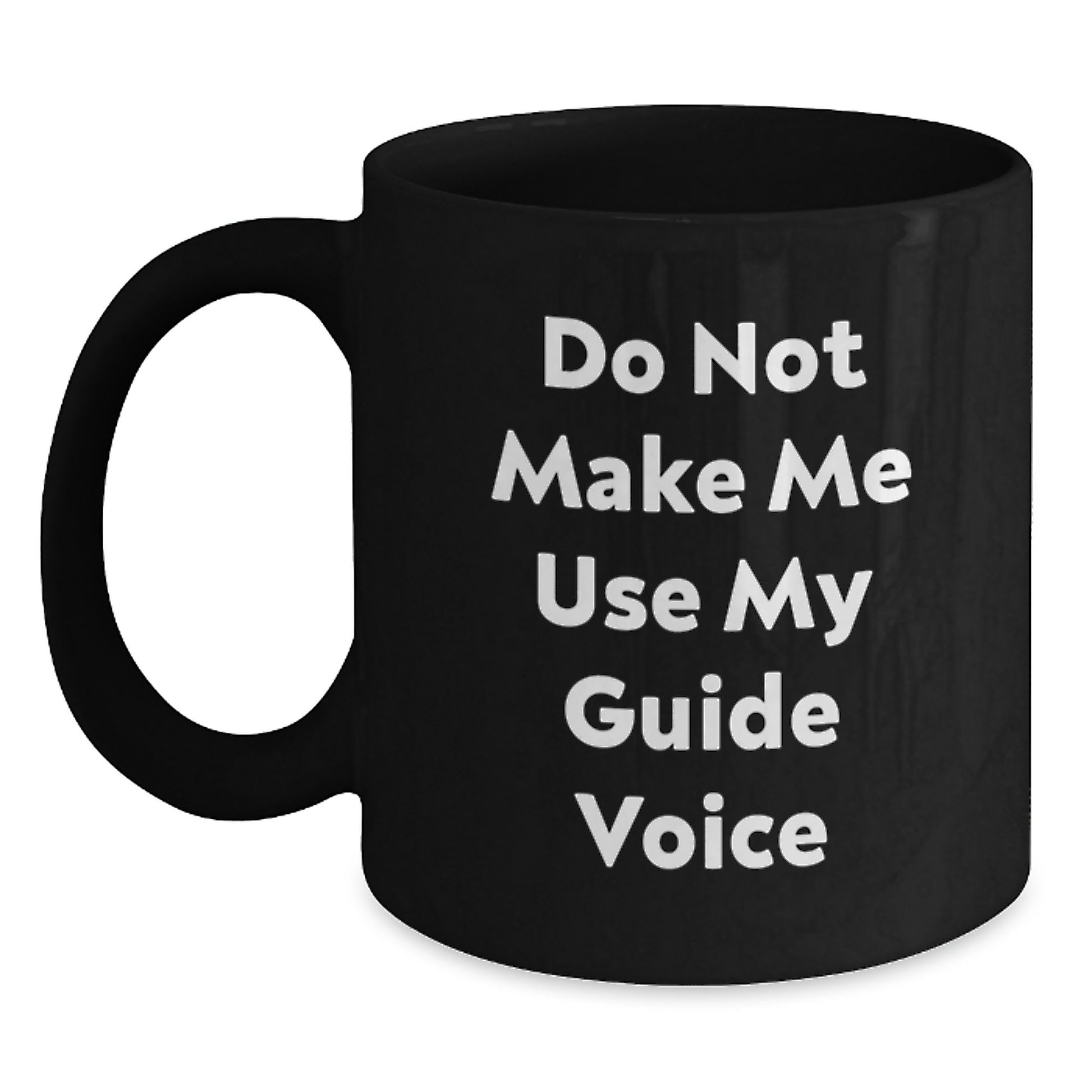 Sassy Guide Black Coffee Mug 11oz Birthday Gift for Neighbors Essential - Main