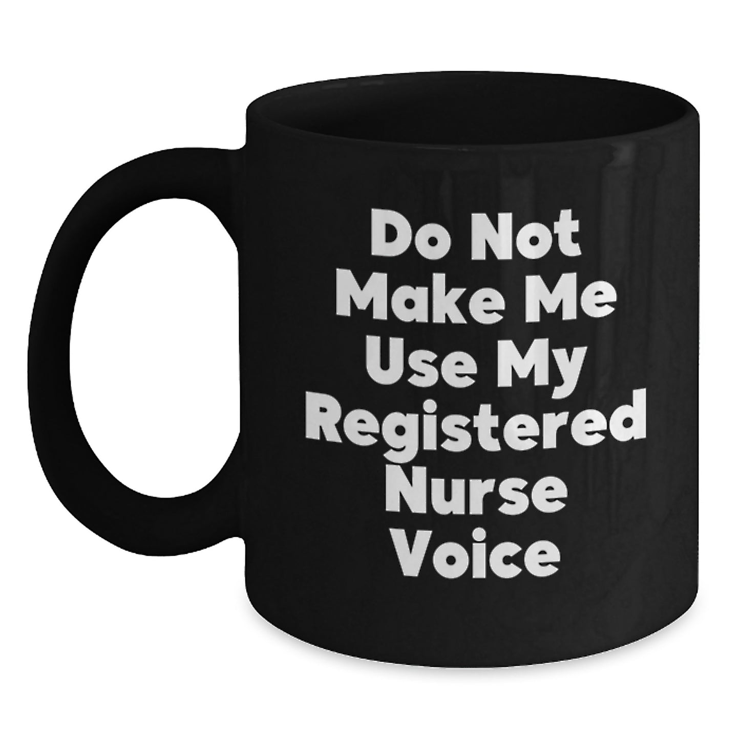 Witty Registered Nurse Coffee Mug – Novelty Birthday Gift for Friends - Main