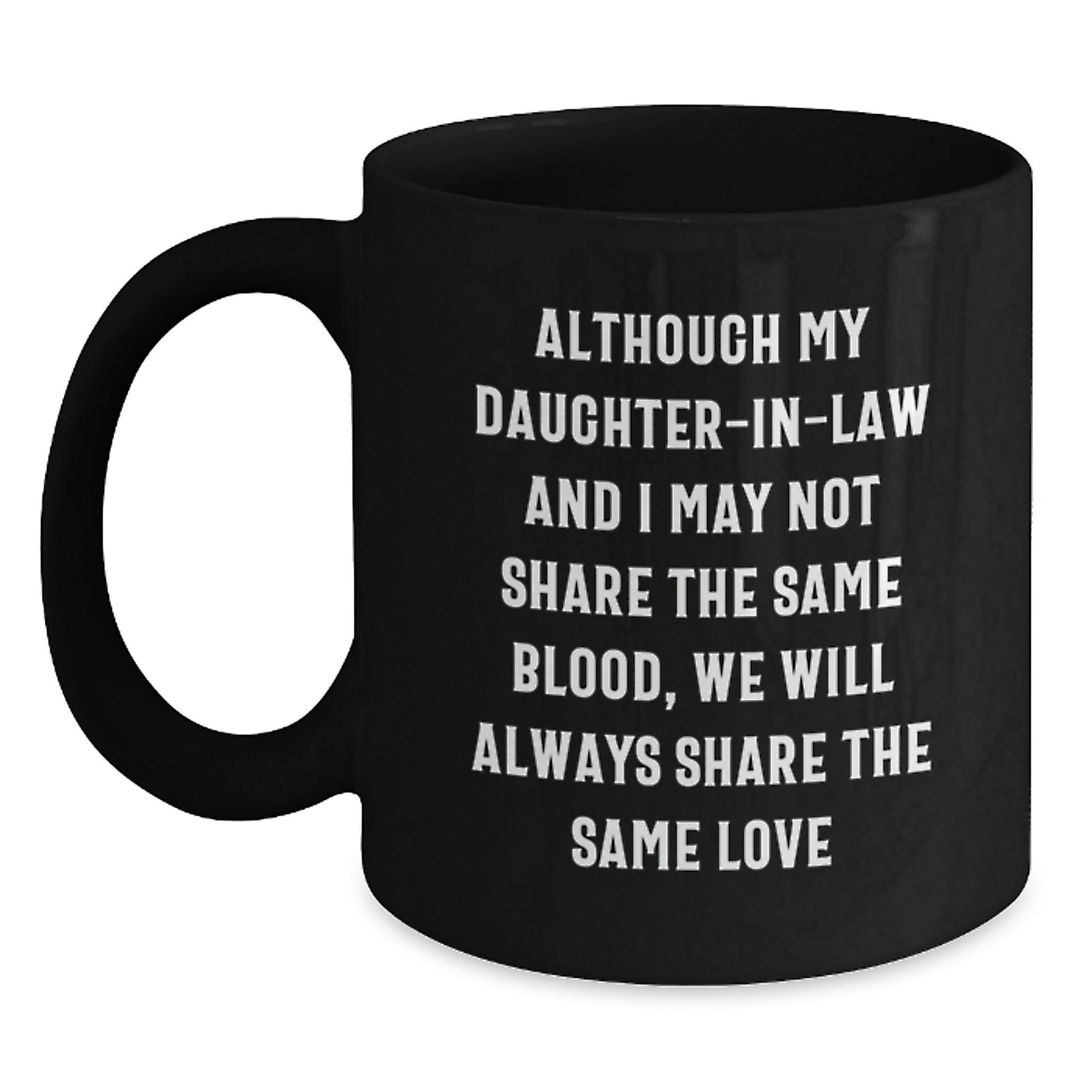 Daughter-in-law Keepsake Black Coffee Mug Birthday Gift - Main