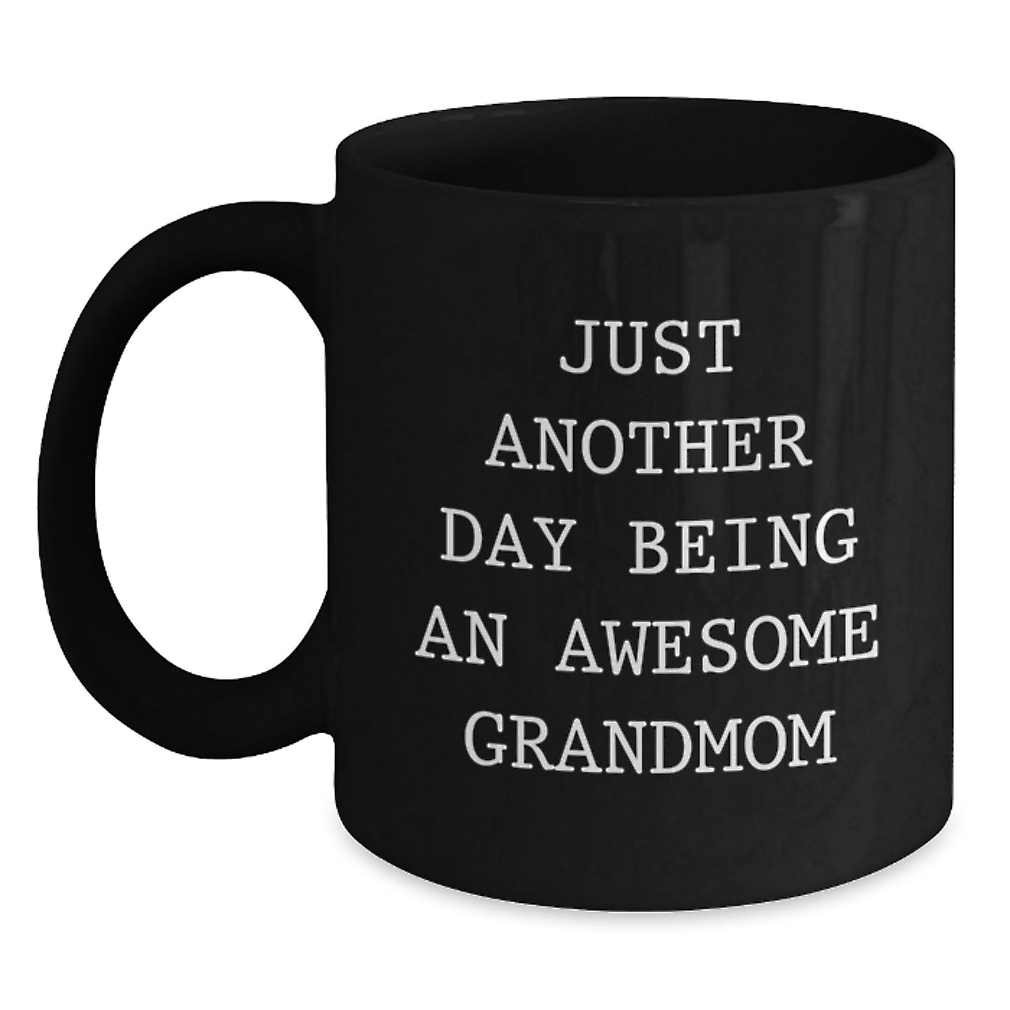 Grandmom Keepsake Black Coffee Mug for Him 11oz Birthday Gift - Main