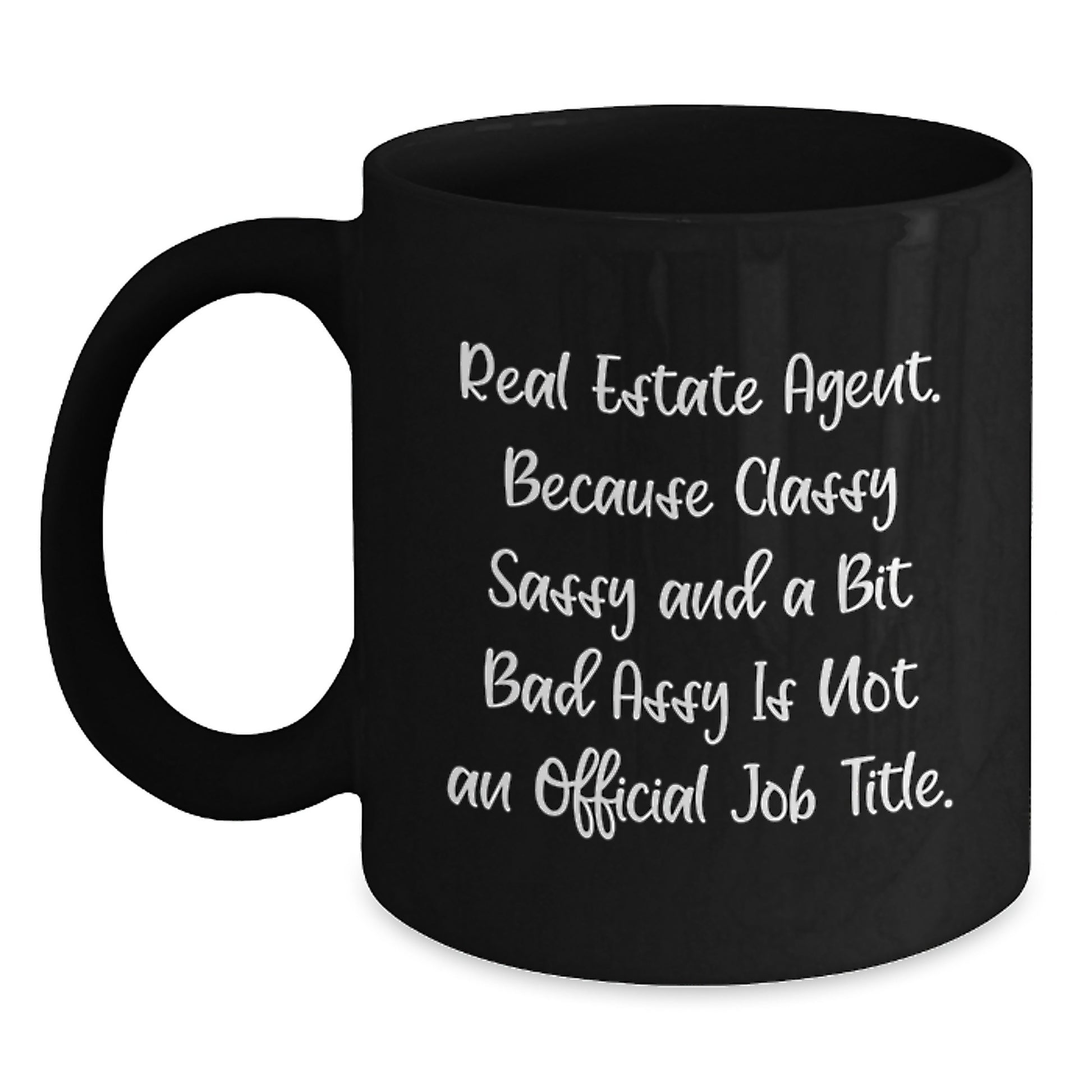 Real Estate Agent Keepsake Ceramic Mug for Him Birthday Gift - Main